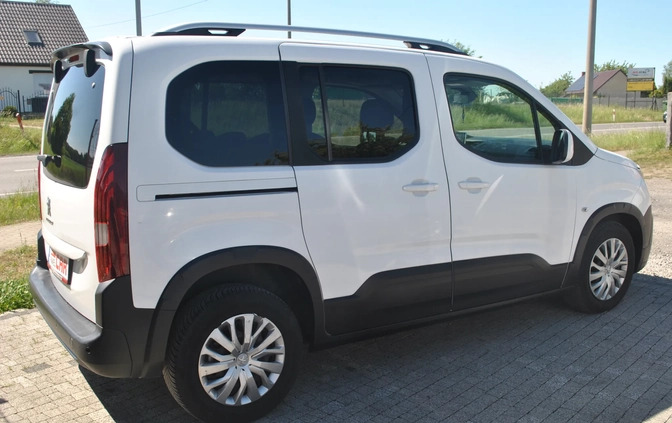 Peugeot Rifter cena 72900 przebieg: 132655, rok produkcji 2019 z Miastko małe 232